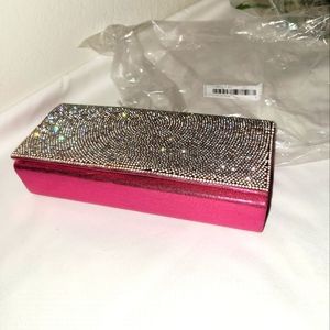 Ladies Hot Pink Clutch Purse